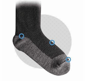 SealSkinz Nordelph Waterproof Warm Weather Soft Touch Mid Length Socks