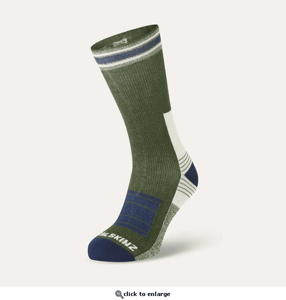 SealSkinz Norwich Waterproof Cold Weather Mid Length Hiking Socks