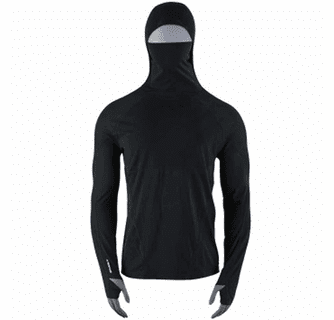 Seirus Men's Heatwave Body Mapped Base Layer Quick Hoodie Top