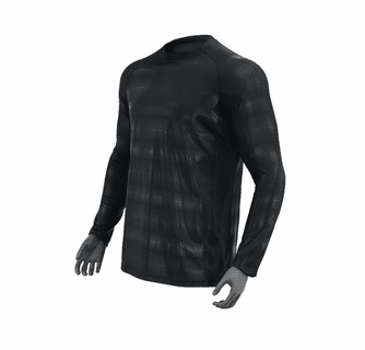 Seirus Men's Heatwave Lite Reversible Long Sleeve Top