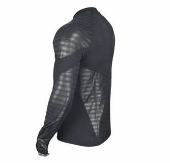 Seirus Men's Heatwave Mapped Base Layer Long Sleeve Crew Top