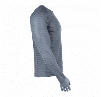 Seirus Men's Reflective Heatwave Base Layer LS Top