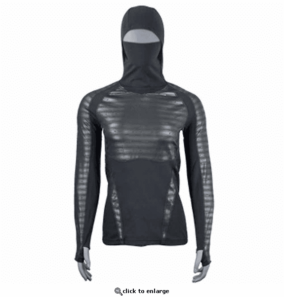 Seirus Women's Heatwave Body Mapped Base Layer Quick Hoodie Top