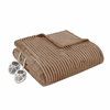 Serta Heated Corded Plush Blanket - Twin