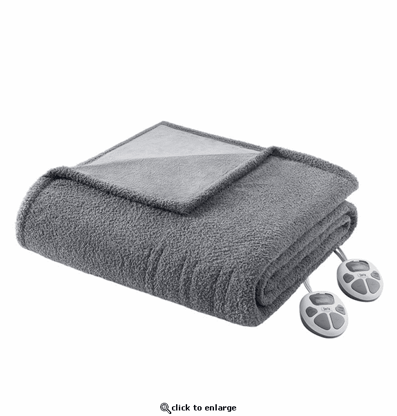 Serta Heated Dream Soft Blanket - King