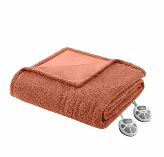 Serta Heated Dream Soft Blanket - Twin