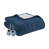 Serta Heated Fleece to Sherpa Blanket - Full / Queen
