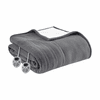 Serta Heated Fleece to Sherpa Blanket - Full / Queen