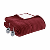 Serta Heated Fleece to Sherpa Blanket - Full / Queen