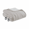 Serta Heated Fleece to Sherpa Blanket - King