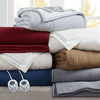 Serta Heated Fleece to Sherpa Blanket - King
