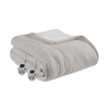 Serta Heated Fleece to Sherpa Blanket - King