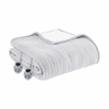 Serta Heated Fleece to Sherpa Blanket - King