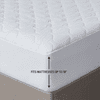 Serta Heated Microfiber Mattress Pad - King / Cal King