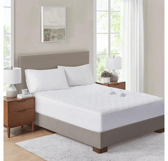 Serta Heated Microfiber Mattress Pad - Queen