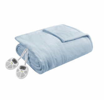 Serta Heated Plush Blanket - Full