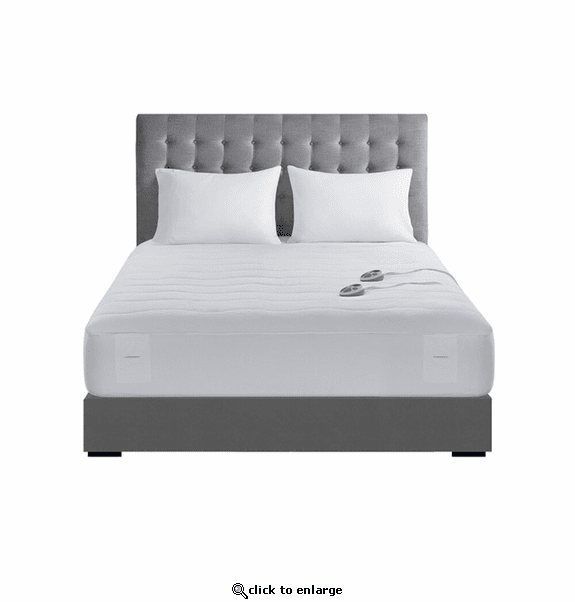 Serta Heated Plush Mattress Pad - Full