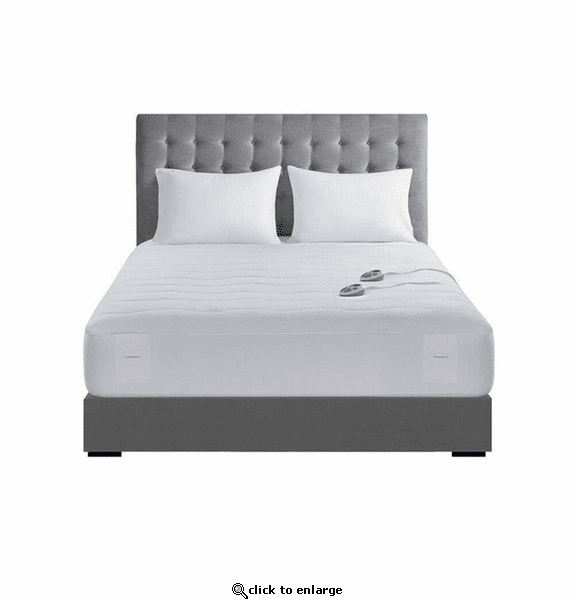 Serta Heated Plush Mattress Pad - Queen