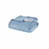Serta Heated Plush Throw - 50