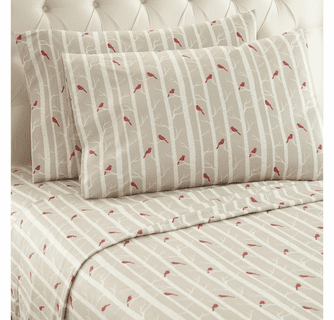 Shavel Micro Flannel Print Sheet Set - Full