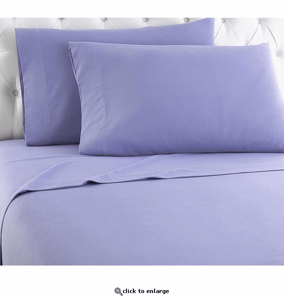 Shavel Micro Flannel Solid Color Sheet Set - Cal King
