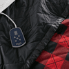 Shavel Micro Flannel The Original 7 Layers of Warmth Electric Blanket - Full/Buffalo Check Red