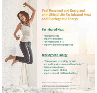 Shield Life TheraMat Lite Heated Mattress Pad - Full Size