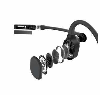 Shokz OpenComm 2 2025 Upgrade - Black