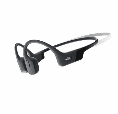 Shokz OpenRun Mini Bone Conduction Open-Ear Endurance Headphones - Black