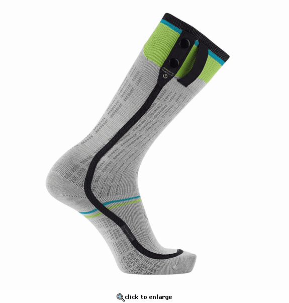 Sidas Heat Race S.E.T. Sock Powered by Therm-ic PowerSock S-Pack 1400 Bluetooth