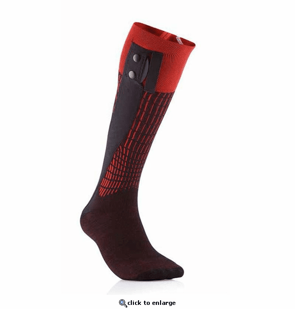 Sidas Ski Heat LV Sock Set Powered by Therm-ic PowerSock S-Pack 700 Bluetooth