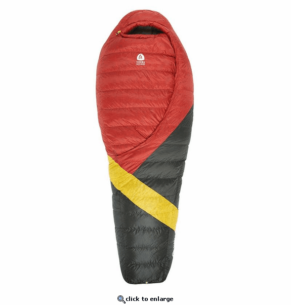 Sierra Designs Cloud 800F 20 Degree Sleeping Bag - Regular
