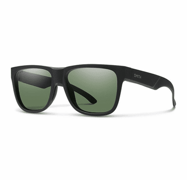 Smith Lowdown 2 Sunglasses Matte Black Chromapop Polarized Gray Green