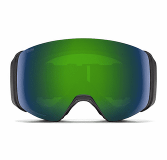 Smith Optics 4D MAG Goggles ChromaPop Sun Green Mirror - Black Frame