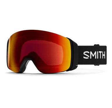 Smith Optics 4D MAG Goggles ChromaPop Sun Red Mirror - Black Frame