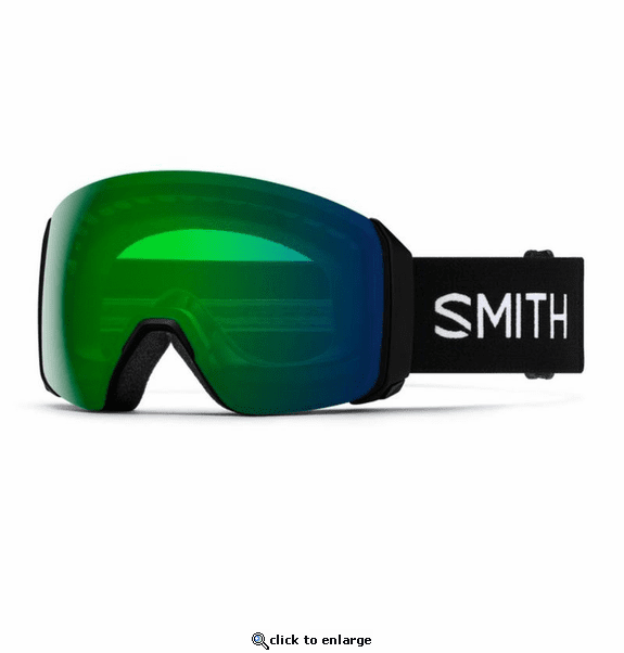 Smith Optics 4D Mag XL Goggles ChromaPop Everyday Green Mirror - Black Frame