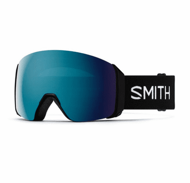 Smith Optics 4D Mag XL Goggles ChromaPop Sun Blue Mirror - Black Frame