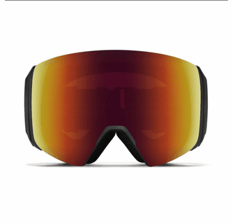 Smith Optics 4D Mag XL Goggles ChromaPop Sun Red Mirror - Black Frame