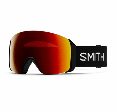 Smith Optics 4D Mag XL Goggles ChromaPop Sun Red Mirror - Black Frame