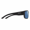 Smith Optics Arvo Sunglasses ChromaPop Polarized Blue Mirror - Matte Black Frame