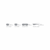 Smith Optics Arvo Sunglasses ChromaPop Polarized Blue Mirror - Matte Black Frame