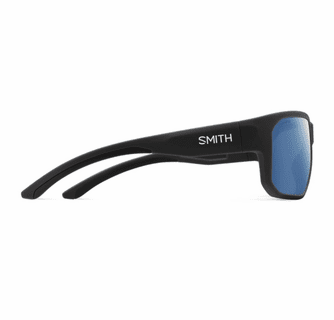 Smith Optics Arvo Sunglasses ChromaPop Polarized Blue Mirror - Matte Black Frame