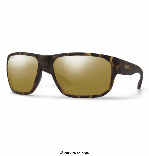 Smith Optics Arvo Sunglasses ChromaPop Polarized Bronze Mirror - Matte Dark Tortoise Frame