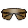 Smith Optics Bobcat Sunglasses ChromaPop Polarized Brown - Matte Tortoise Frame