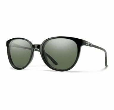 Smith Optics Cheetah Sunglasses ChromaPop Polarized Gray Green - Black Frame