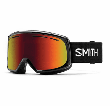 Smith Optics Drift Goggles Red Sol-X Mirror - Black Frame