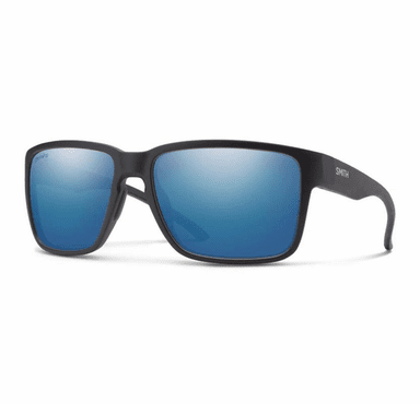 Smith Optics Emerge Sunglasses ChromaPop Polarized Blue Mirror - Matte Black Frame