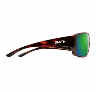 Smith Optics Guide's Choice Sunglasses ChromaPop Glass Polarized Green Mirror - Tortoise Frame