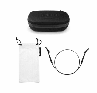 Smith Optics Guide's Choice Sunglasses ChromaPop Polarized Blue Mirror - Matte Black Frame