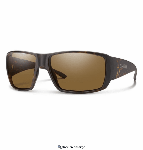 Smith Optics Guide's Choice Sunglasses ChromaPop Polarized Brown - Matte Tortoise Frame